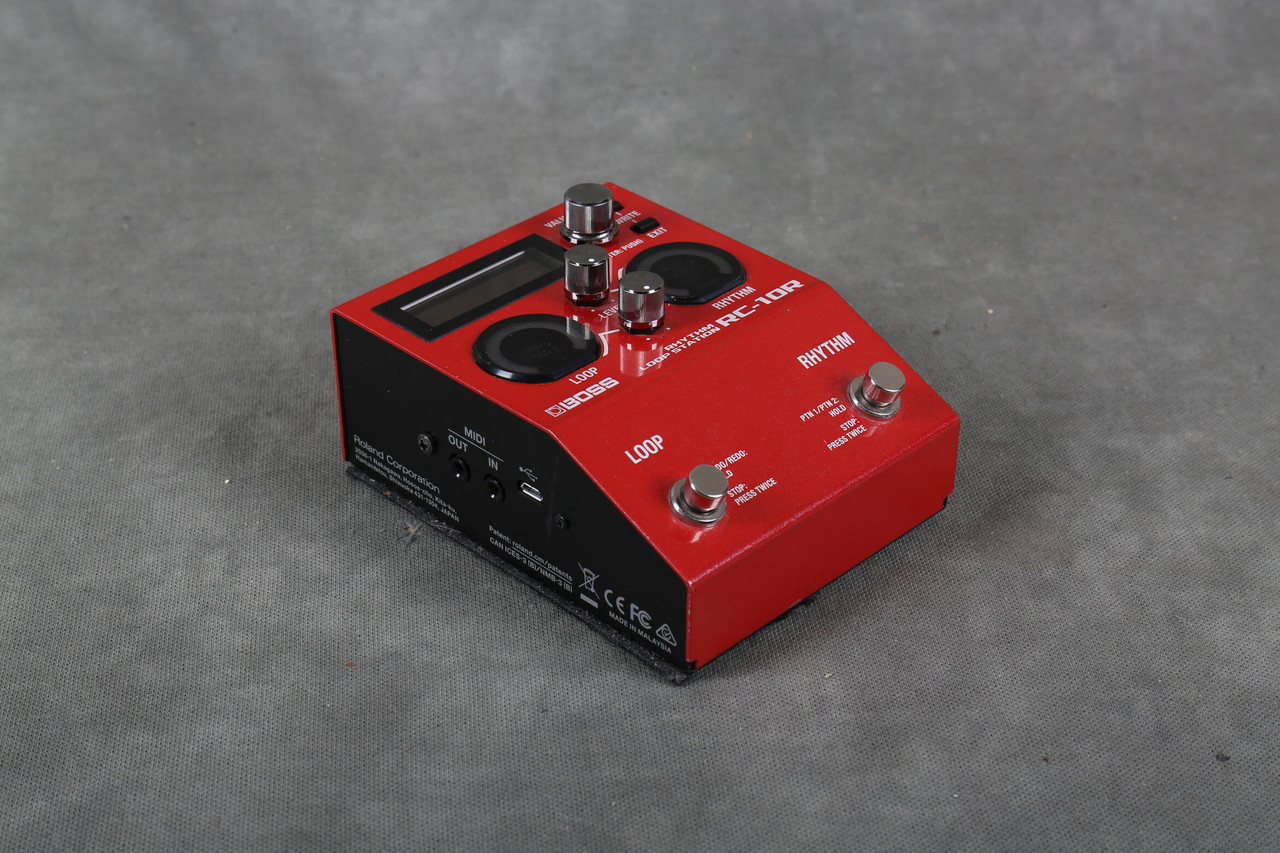 Boss RC-10R Rhythm Loop Station with FS7 Dual Footswitch 2nd Hand
