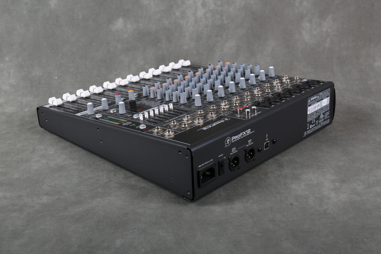 Mackie ProFX12 USB Mixer 2nd Hand Rich Tone Music