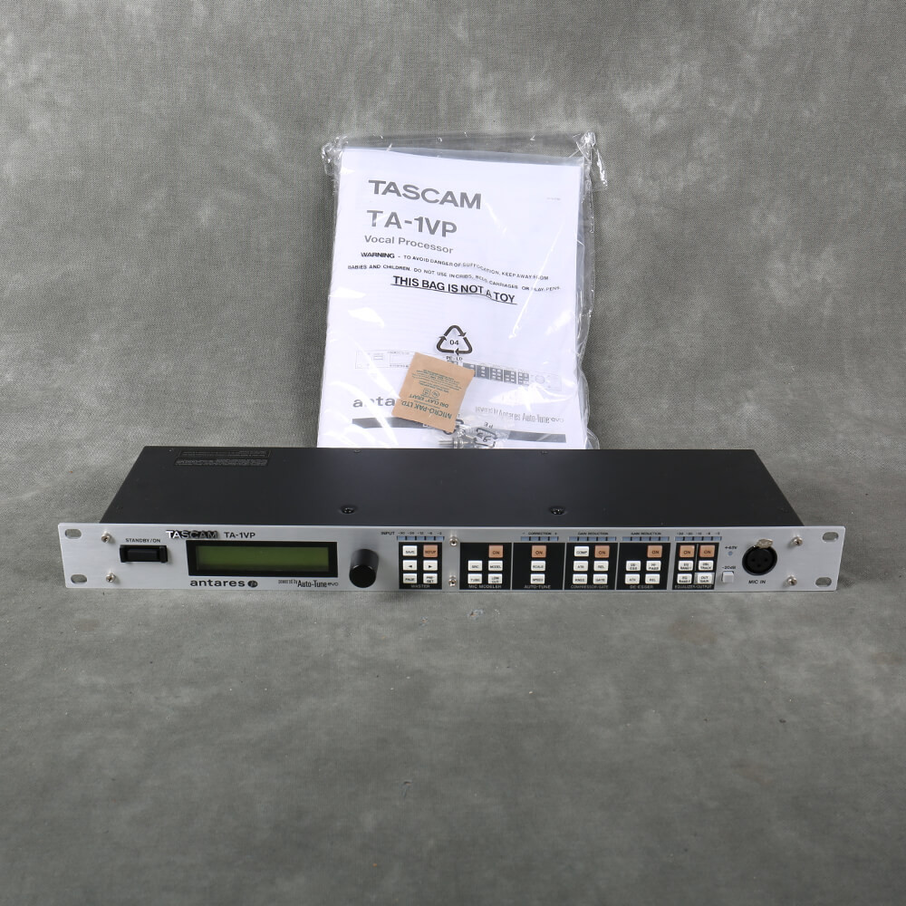 新品未使用】TASCAM TA-1VP オートチューン ボーカルプロセッサ 【公式