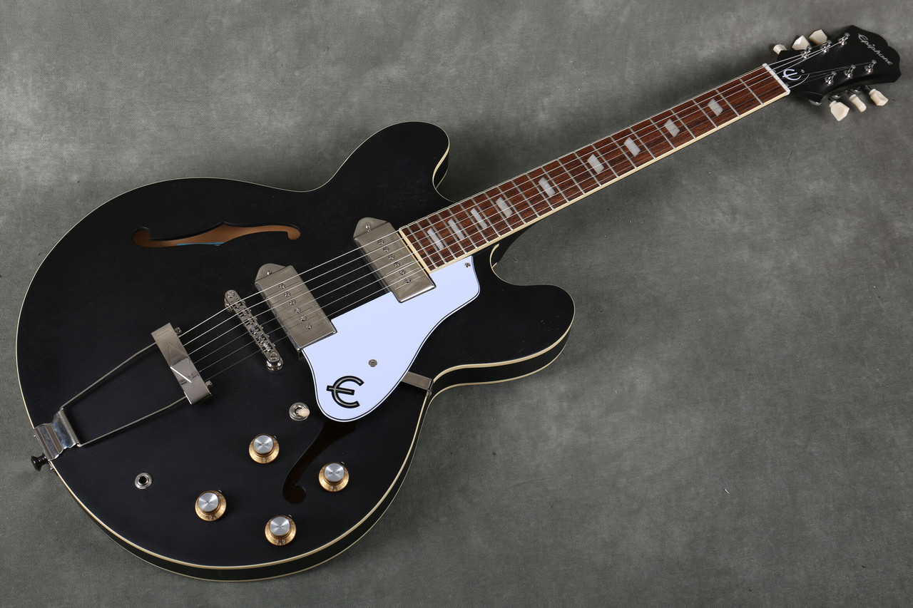 Epiphone Casino Worn Ebony 2nd Hand | Rich Tone Music