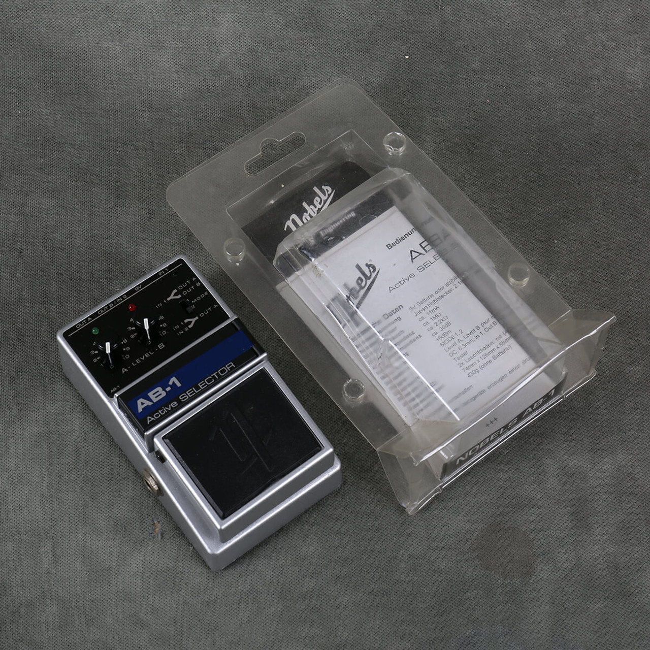 ギター NOBELS AB-1 ACTIVE A/B SELECTOR PEDAL Nobels AB-1 Active Selector A/B Pedal - CC Music Shop