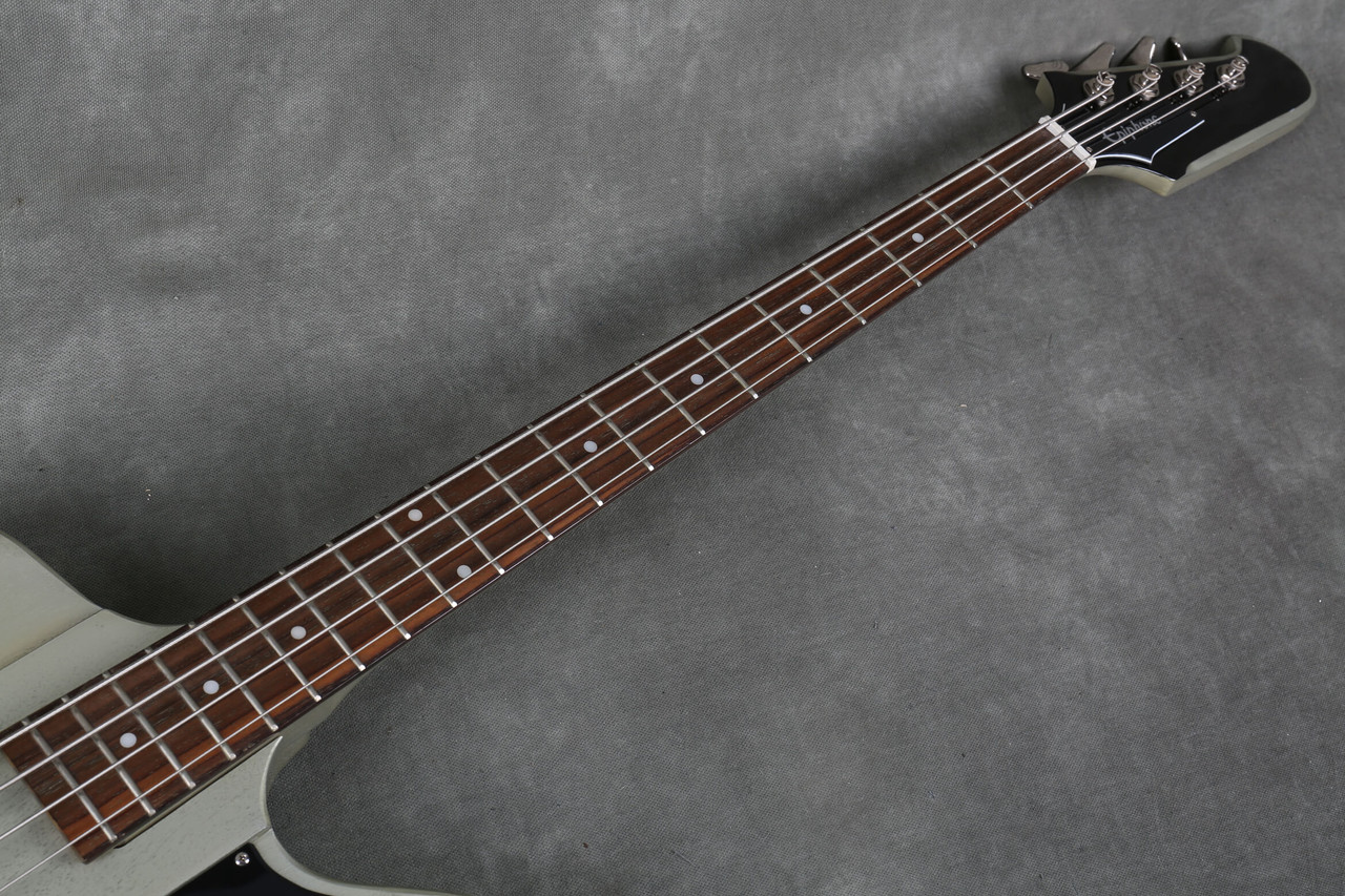 Epiphone Custom Shop Thunderbird IV TV Silver 2nd Hand | Rich Tone
