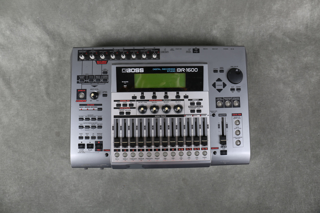 BOSS BR-1600CD Digital Multi Track Recorder 2nd Hand | Rich Tone Music