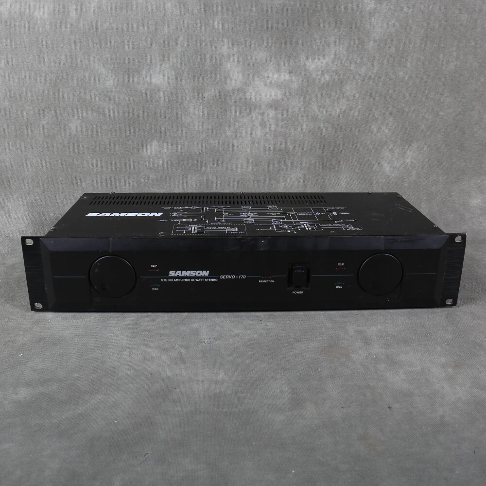 Samson Servo 170 Power Amplifier 2nd Hand | Rich Tone Music
