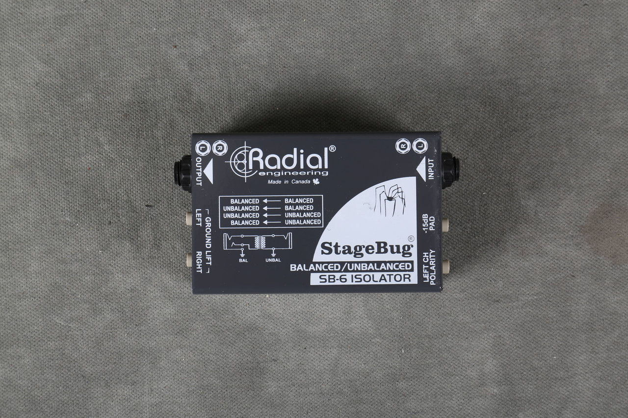 Radial Engineering StageBug SB-6 2nd Hand | Rich Tone Music