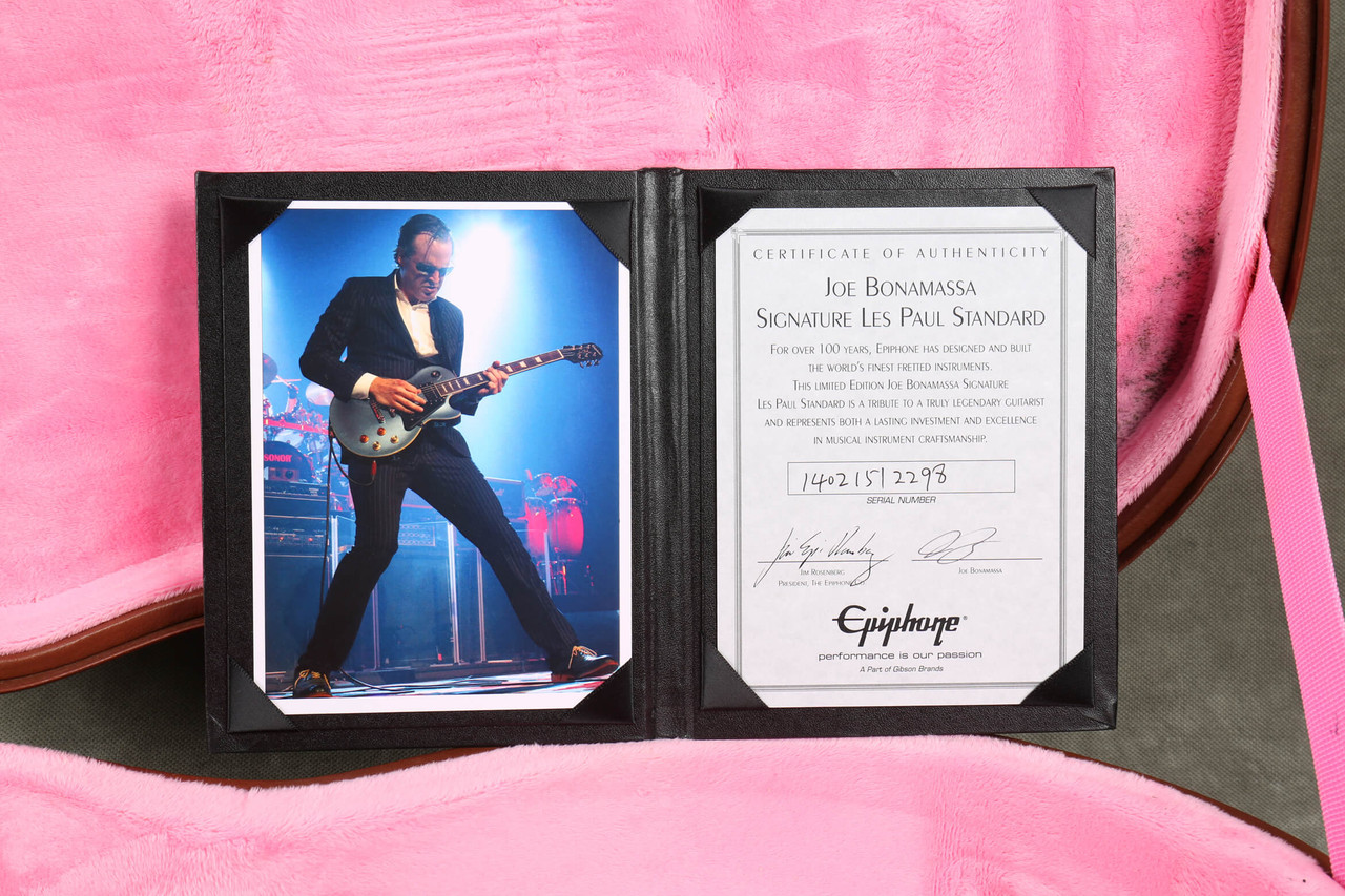Epiphone Limited Edition Joe Bonamassa Les Paul Pelham Blue 2nd
