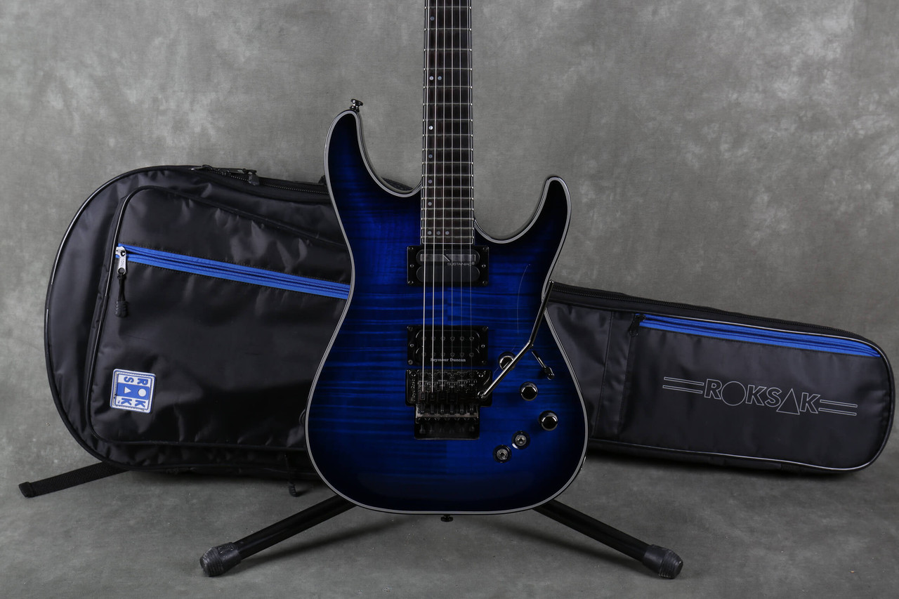 Schecter Blackjack SLS C1 FR S See Thru Blue Burst 2nd Hand | Rich