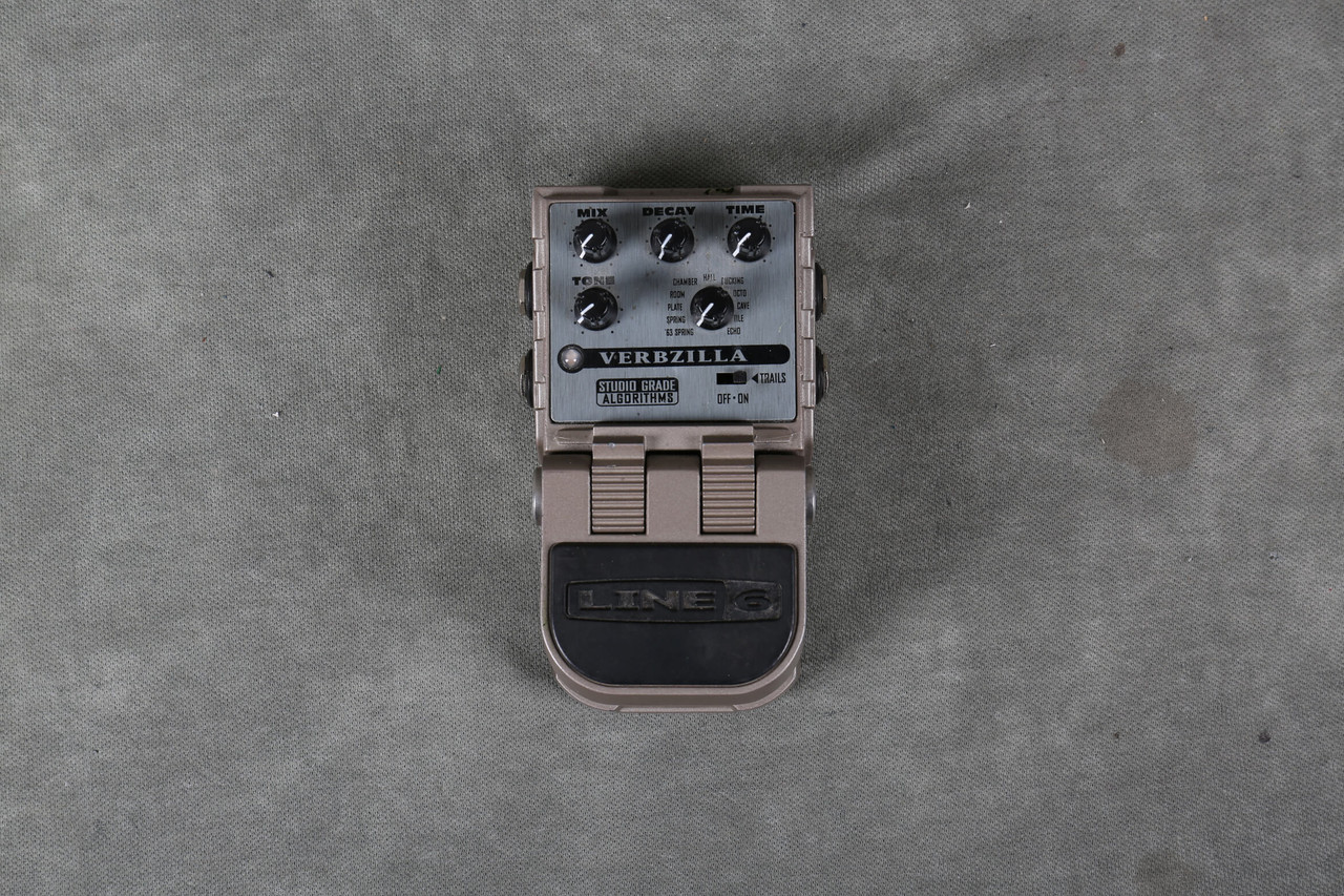 Line 6 Verbzilla Reverb Pedal 2nd Hand | Rich Tone Music