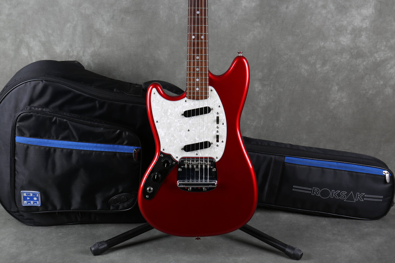 Fender MIJ Traditional 60s Mustang Left Handed Candy Apple Red 2nd