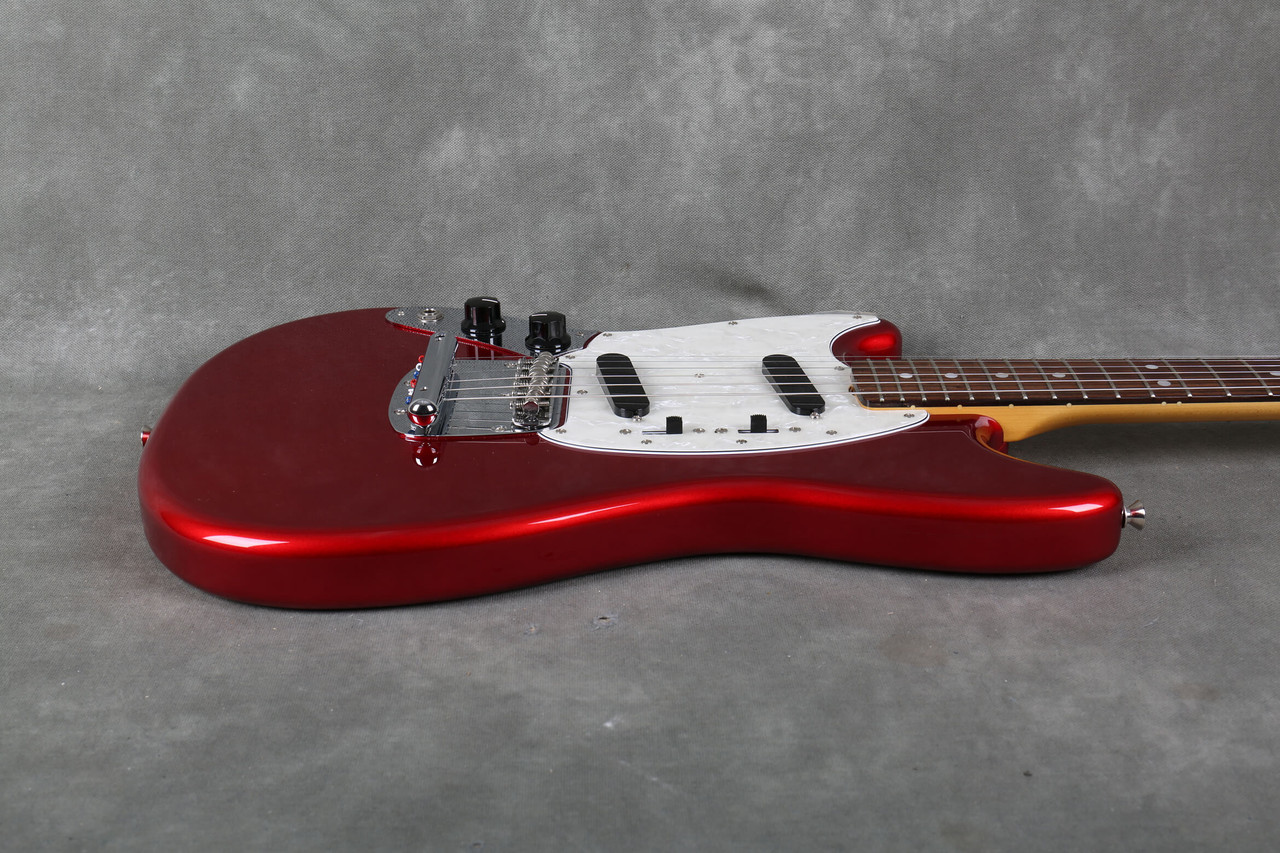 Fender MIJ Traditional 60s Mustang Left Handed Candy Apple Red 2nd