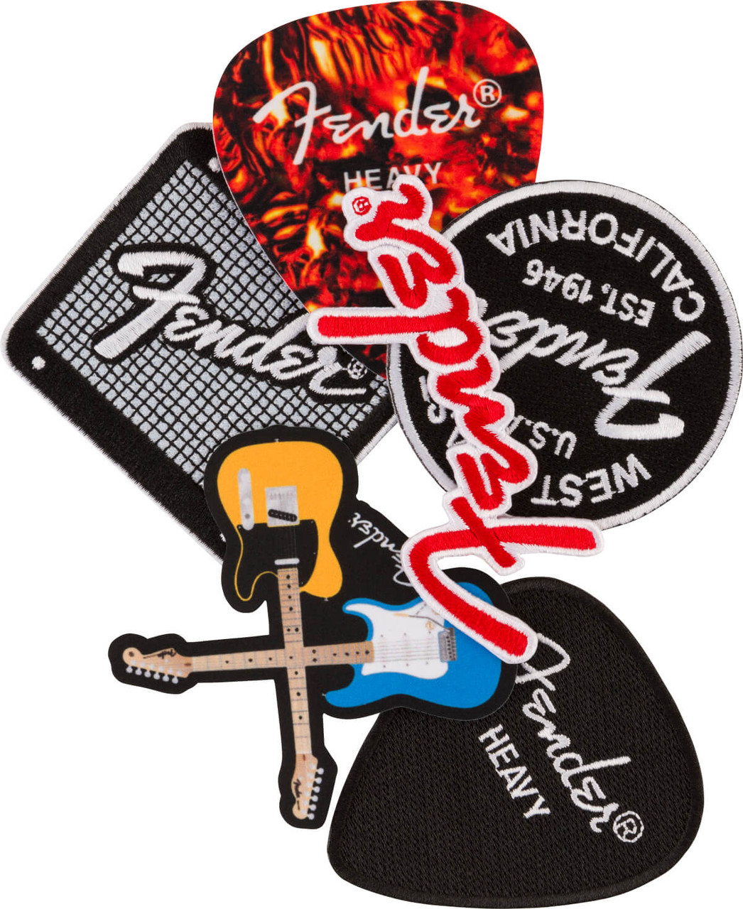 Fender West Coast Logo Patch
