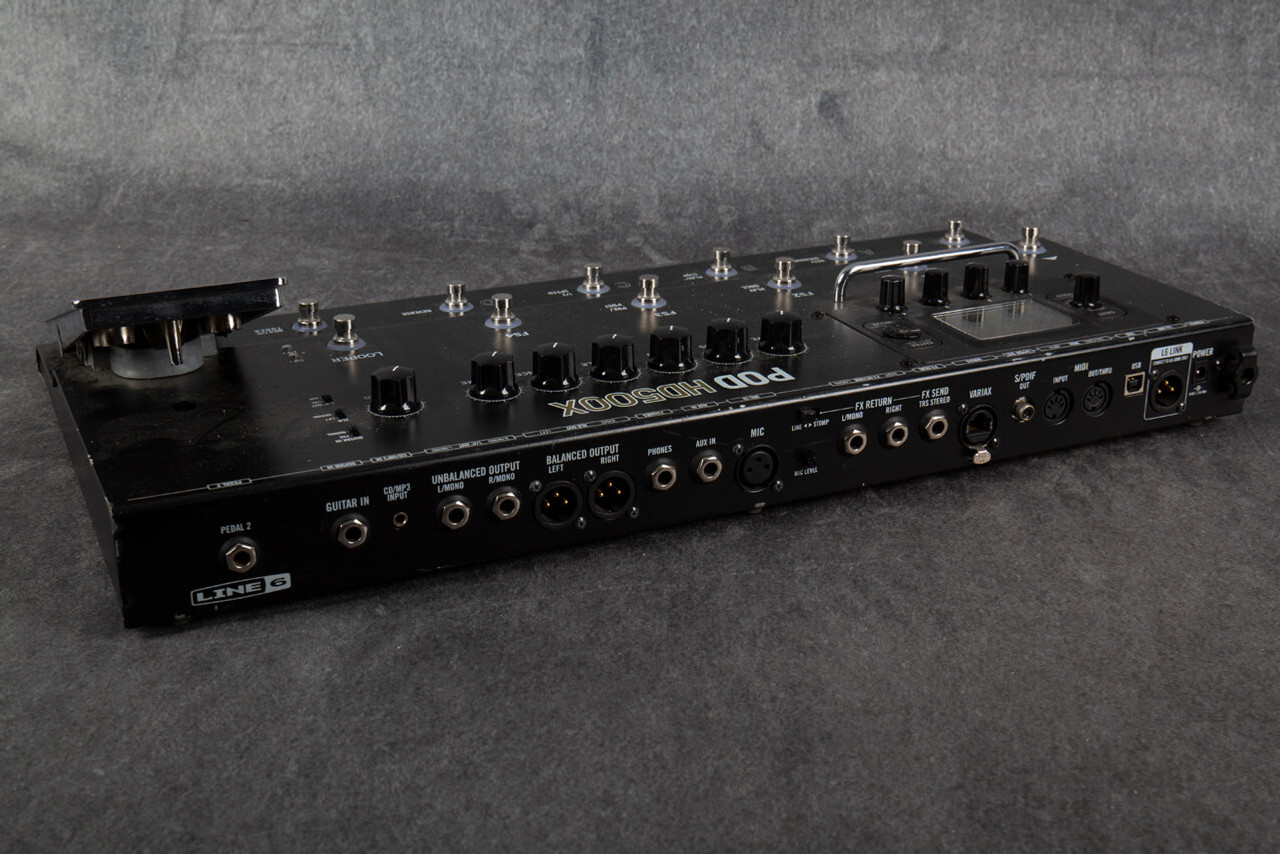 Line 6 POD HD500X Guitar Multi Effects Processor with PSU 2nd Hand Rich Tone Music