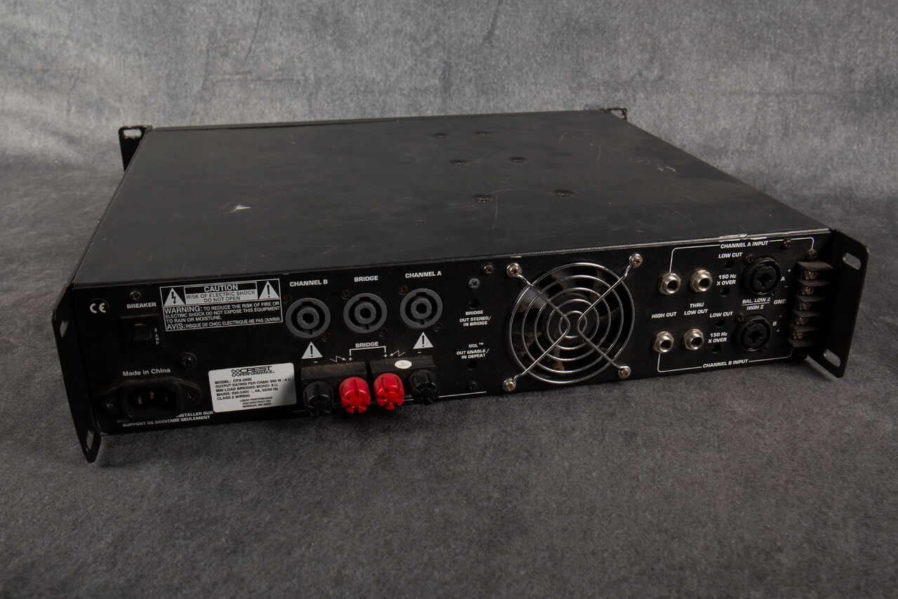 Crest CPX2600 パワーアンプ CREST PERFORMANCE CPX 2600 パワーアンプ