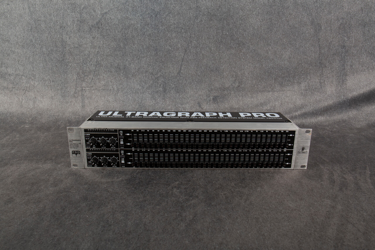 Behringer Ultragraph Pro FBQ3102 Equalizer 2nd Hand Rich Tone Music