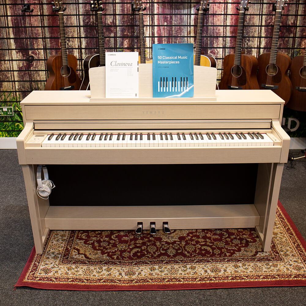 YAMAHA Clavinova CLP-645ホワイトアッシュ　デジタルピアノ Yamaha Clavinova CLP645 Digital Piano White Ash 2nd Hand | Rich