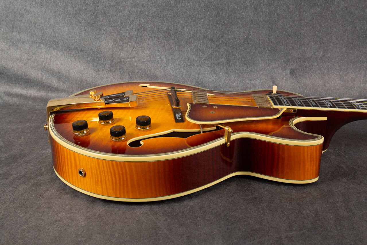 Ibanez GB100 George Benson Hollow Body Guitar Brown Sunburst 2nd