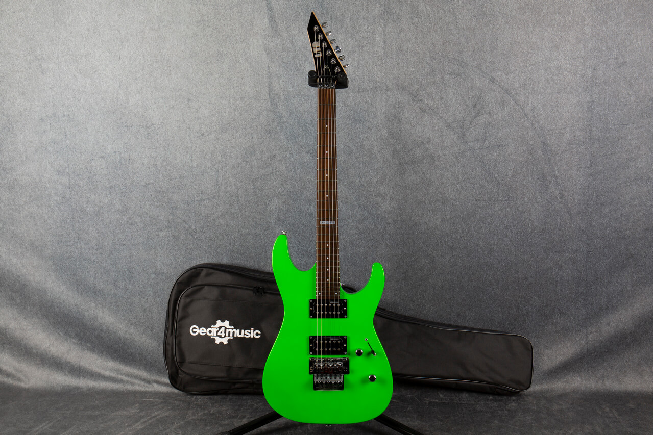 ESP LTD M-50FR Neon Green 2nd Hand | Rich Tone Music