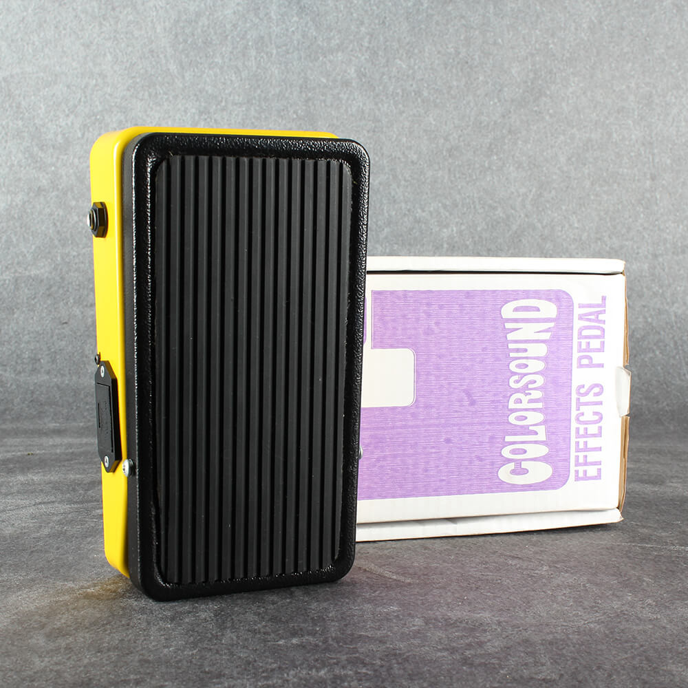 Colorsound Wah-Wah Pedal Yellow 2nd Hand | Rich Tone Music