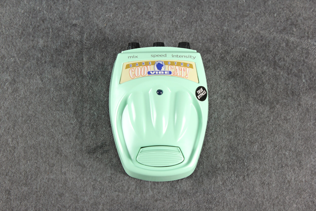 Danelectro Cool Cat Vibe Pedal 2nd Hand | Rich Tone Music