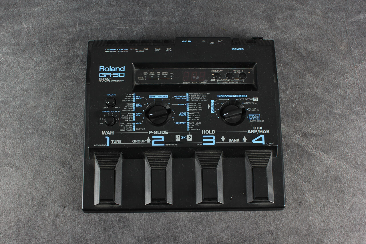 GR-30 Roland ギターシンセサイザー - Guitar Synthesizer Yahoo