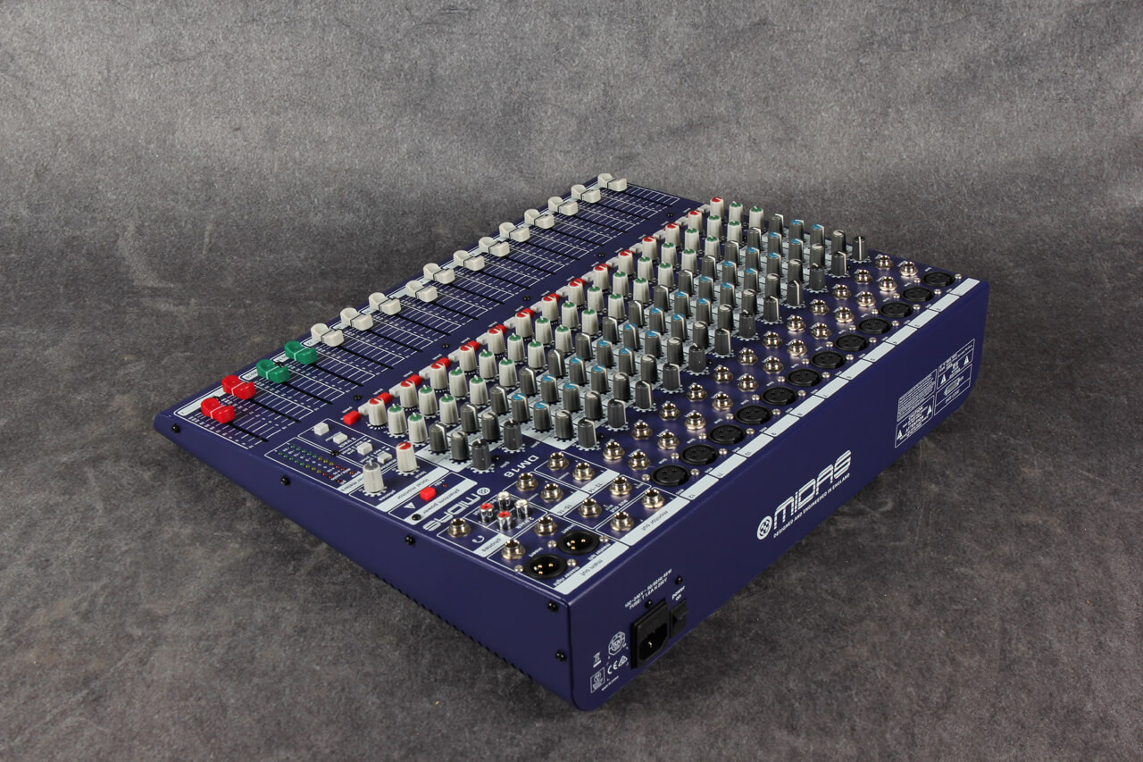 Midas DM16 16-Channel Analog Mixer 2nd Hand | Rich Tone Music