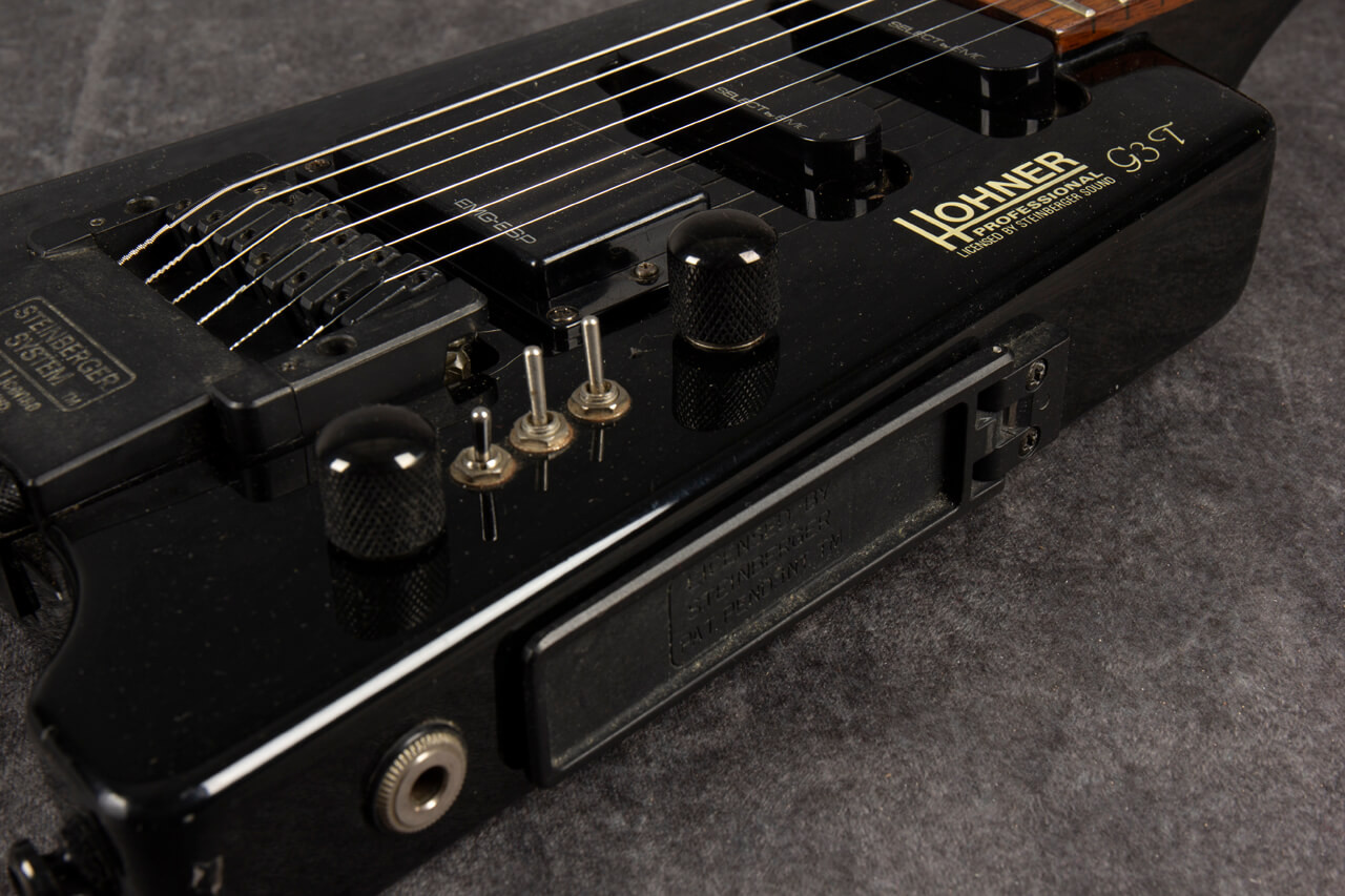 Hohner G3T Headless Electric Guitar Black 2nd Hand | Rich Tone Music