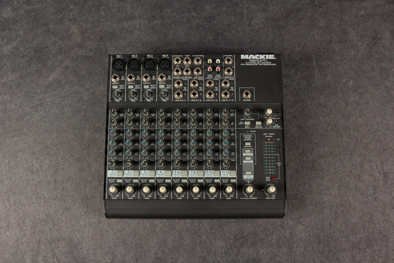 Mackie 1202 VLZ Pro Mixer 2nd Hand Rich Tone Music