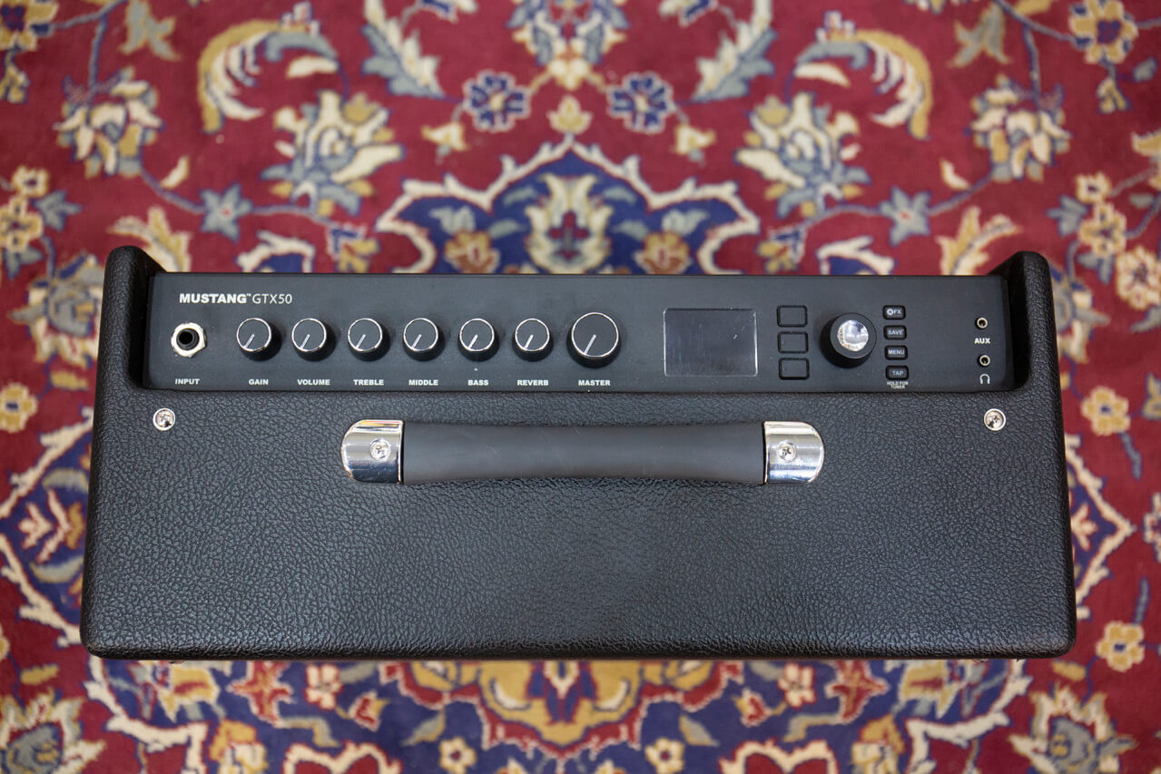 Fender Mustang GTX50 Amplifier with Footswitch 2nd Hand Rich Tone Music