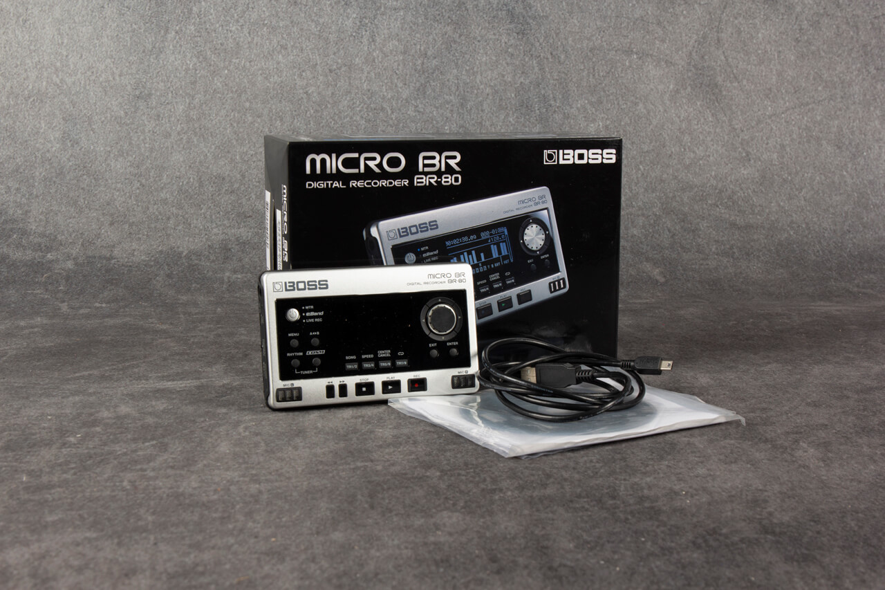 Boss Micro BR BR-80 Digital Recorder 2nd Hand | Rich Tone Music