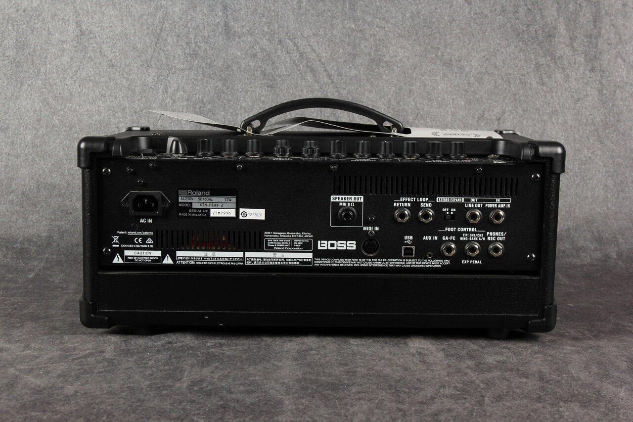 Boss Katana Head MkII with GAFC Footswitch 2nd Hand Rich Tone Music