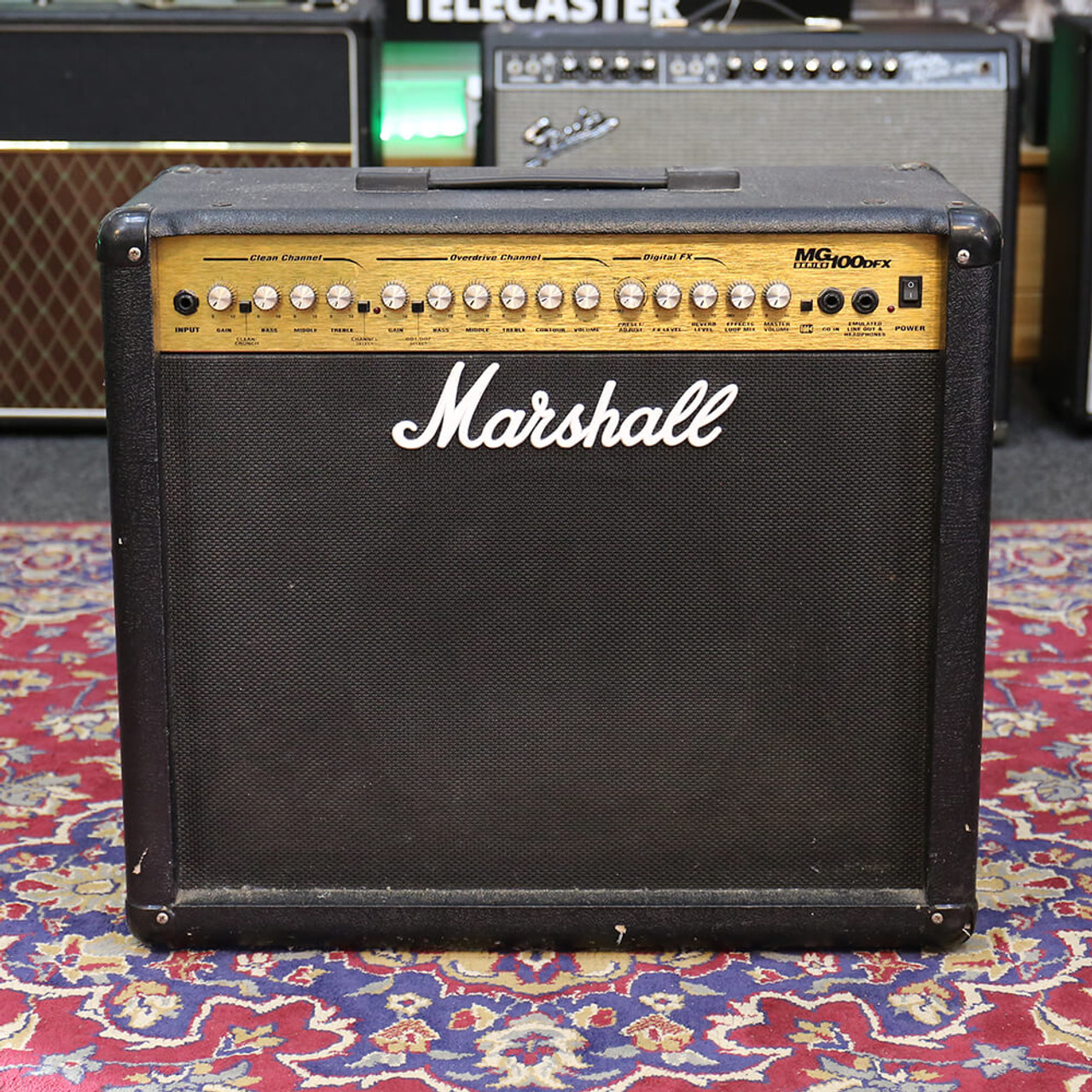 Marshall MG100HDFX 100W トランジスタヘッドアンプ - アンプ