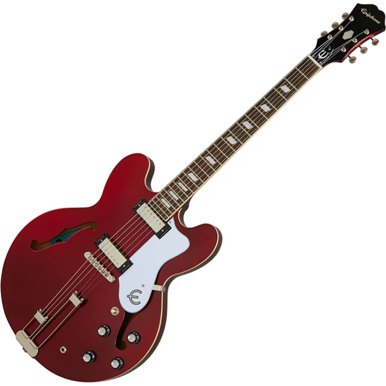 Epiphone【Riviera】Sparkling BurgundyテールピースにはF - ギター