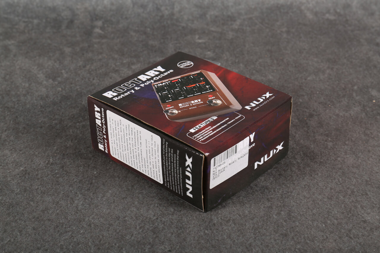 Nux Roctary Octave and Rotary Pedal 2nd Hand | Rich Tone Music