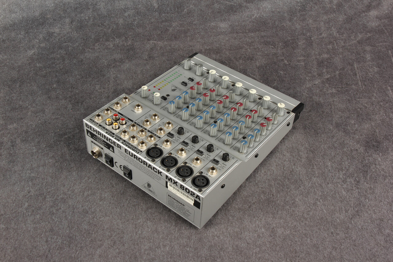 Behringer Eurorack MX802a Mixer with PSU 2nd Hand | Rich Tone Music