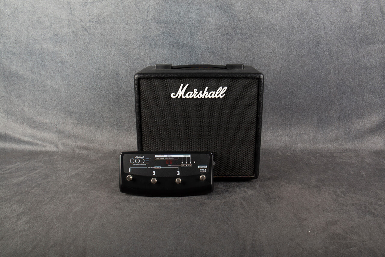 Marshall code25 フットスイッチ付き マーシャル - 楽器/器材