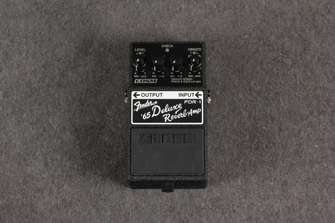 ギター BOSS Fender '65 Deluxe Reverb-Amp FDR-1 Boss Legend Series - FDR-1 Fender '65 Deluxe Reverb Amp