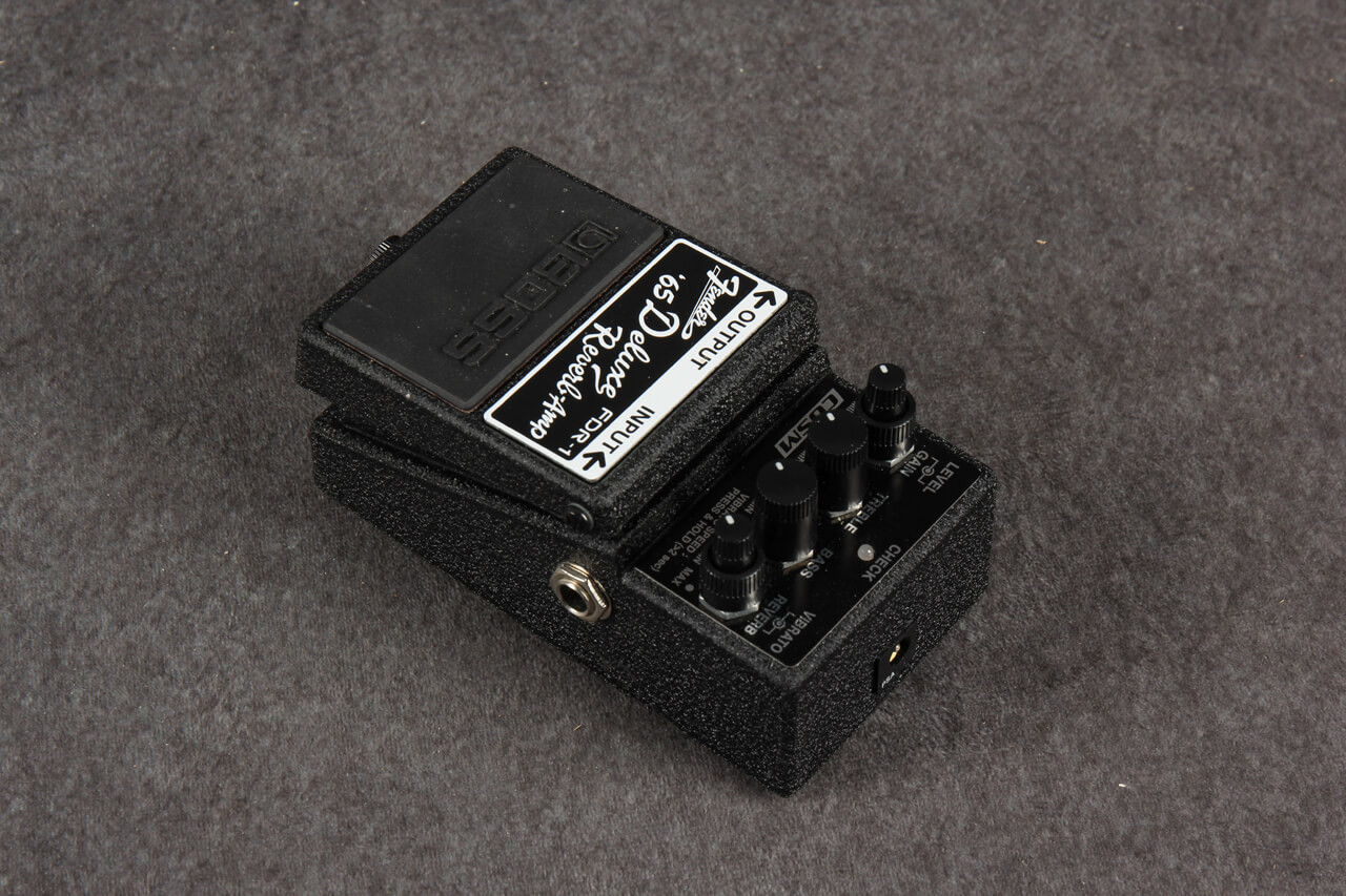 ギター BOSS Fender '65 Deluxe Reverb-Amp FDR-1 Boss FDR-1 Fender '65 Deluxe Reverb Amp Pedal Reviews