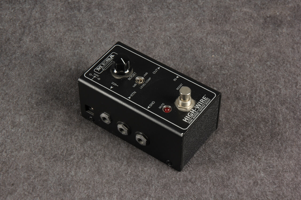 Mesa Boogie High-Wire Dual Buffer Pedal 2nd Hand | Rich Tone Music