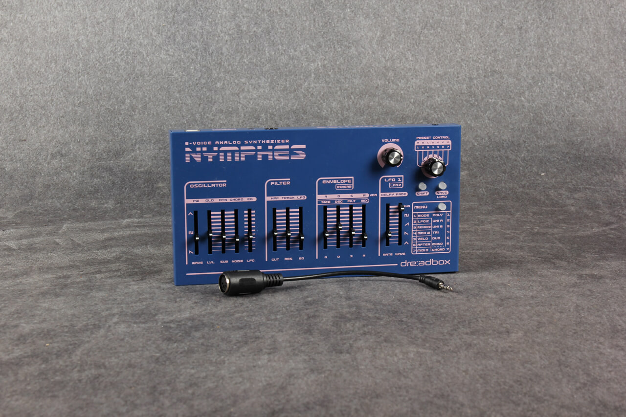 Dreadbox Nymphes 6ボイス アナログ シンセサイザー Dreadbox Nymphes