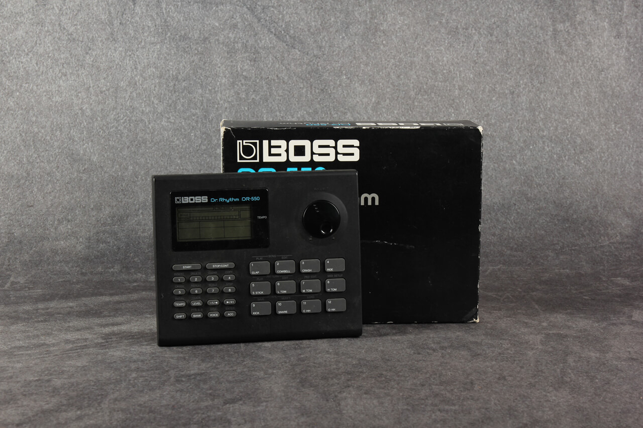 Boss DR-550 Dr Rhythm Drum Machine with Manual 2nd Hand | Rich
