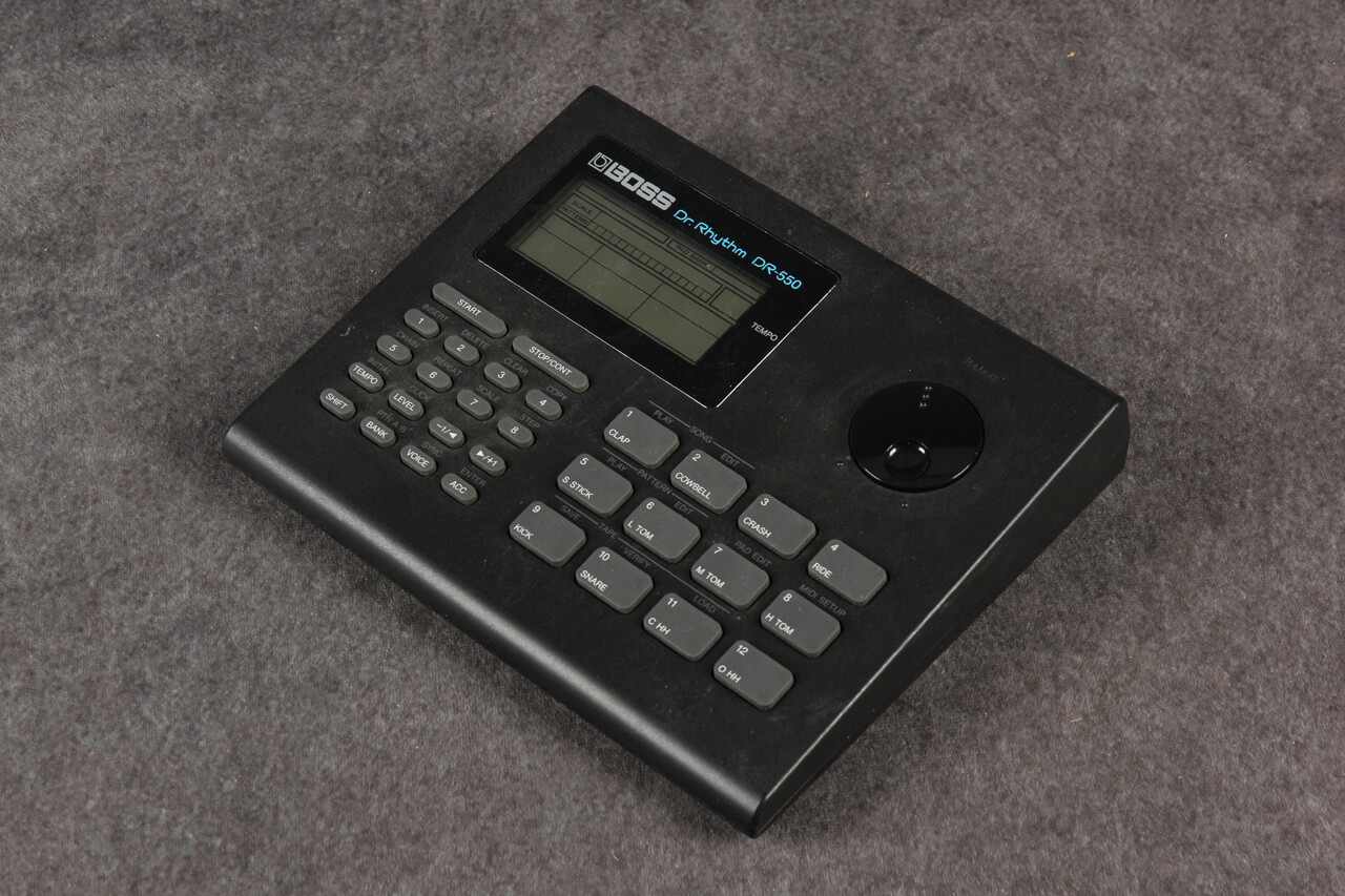 Boss DR-550 Dr Rhythm Drum Machine with Manual 2nd Hand | Rich
