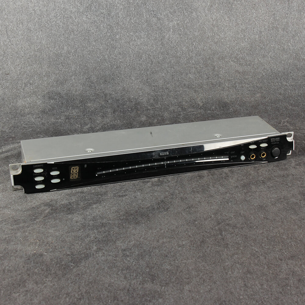 Korg DTR-2000 Digital Rack Tuner 2nd Hand | Rich Tone Music