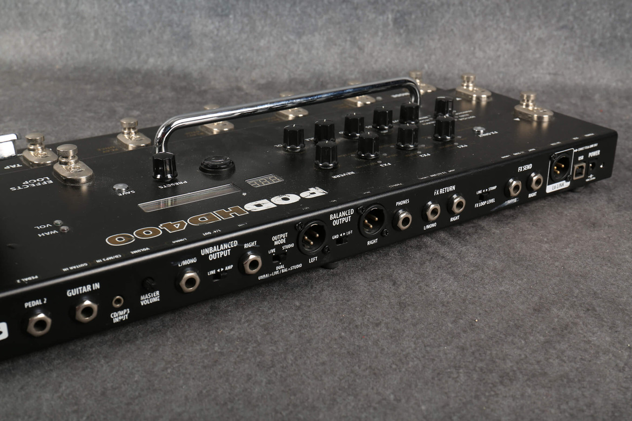 Line 6 POD HD400 Multi-Effects Processor 2nd Hand | Rich Tone Music