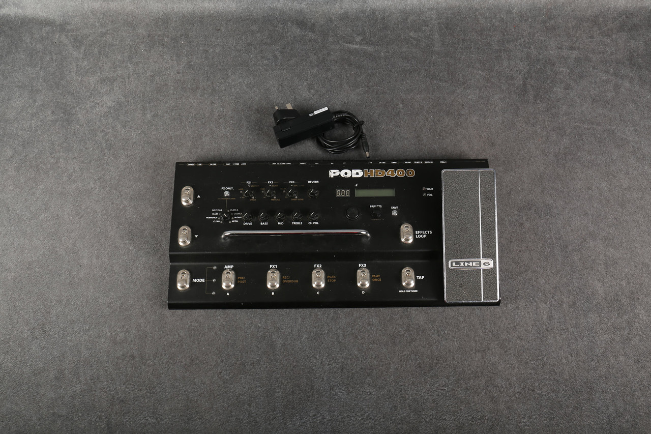 Line 6 POD HD400 Multi-Effects Processor 2nd Hand | Rich Tone Music