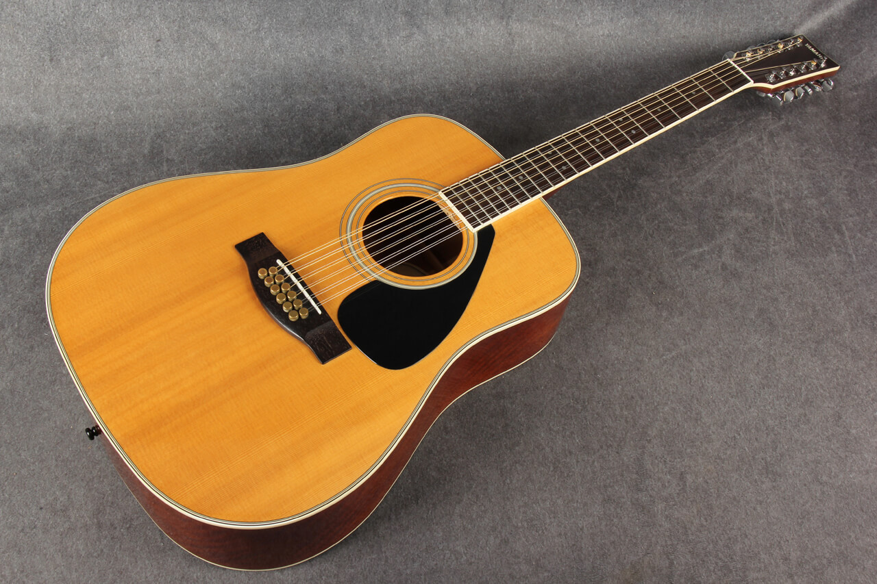Yamaha DW-4S-12 Dreadnought 12 String Acoustic Guitar Natural 2nd