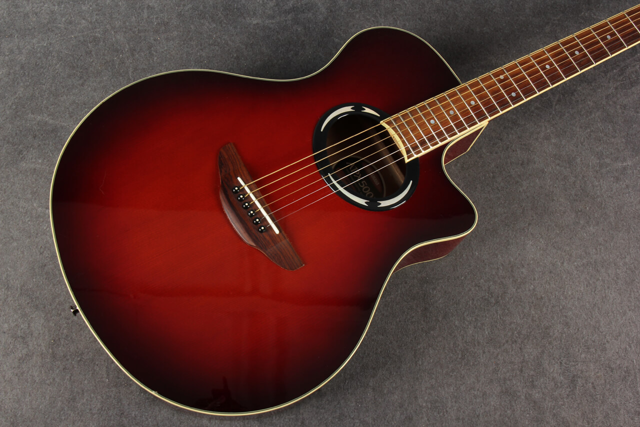YAMAHA APX500II  レッド APX Series - Gallery - Acoustic Guitars - Guitars, Basses