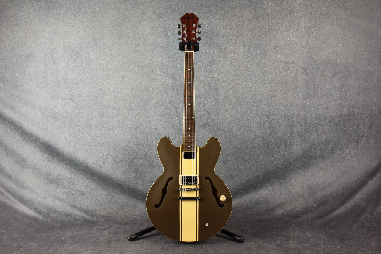 Epiphone Tom Delonge ES-333 Racing Stripe Brown 2nd Hand | Rich