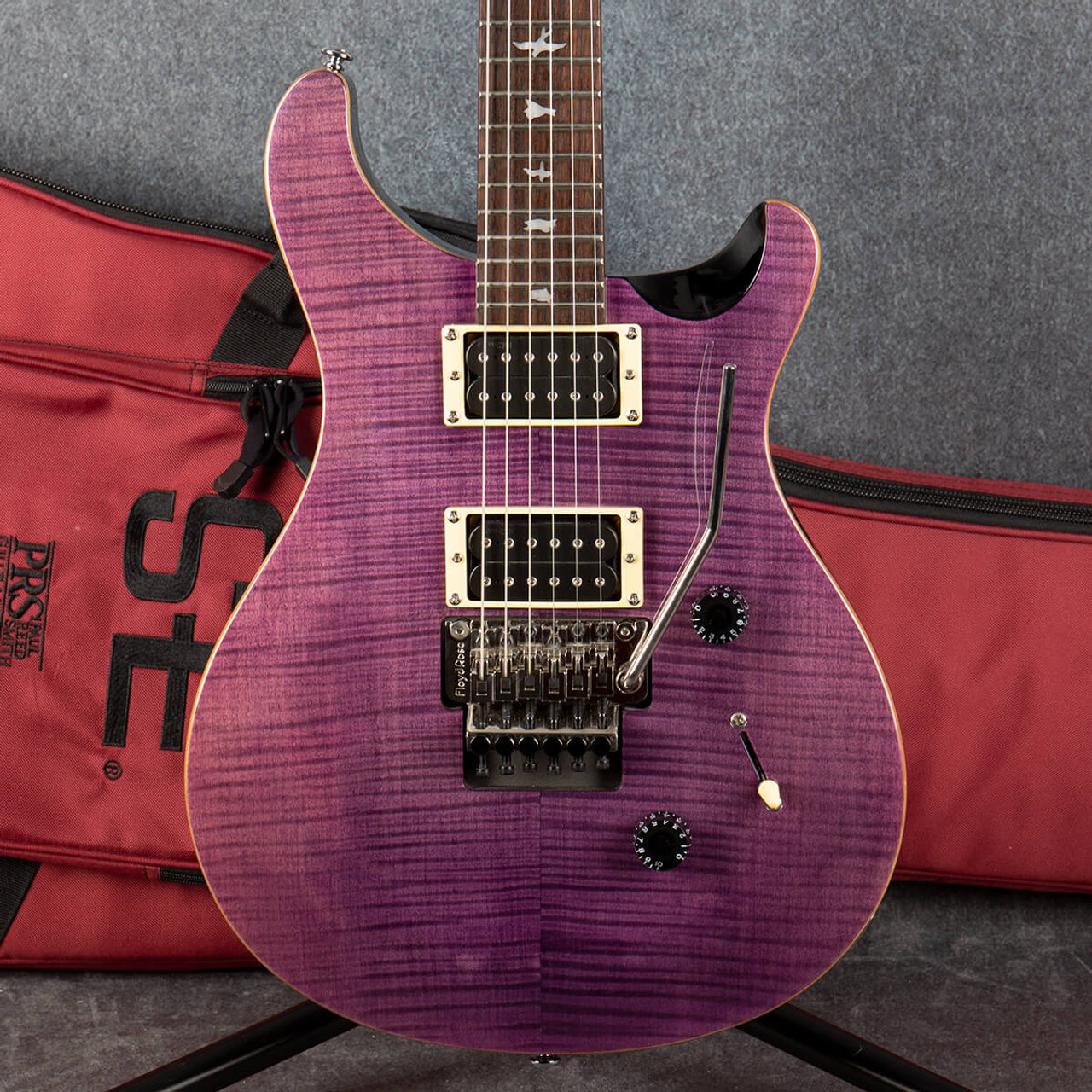 PRS SE Custom 24 Floyd - Amethyst - Gig Bag - 2nd Hand