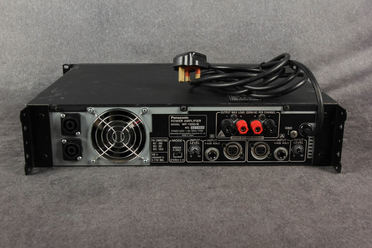 Ramsa WP-1200 Power Amplifier 2nd Hand | Rich Tone Music
