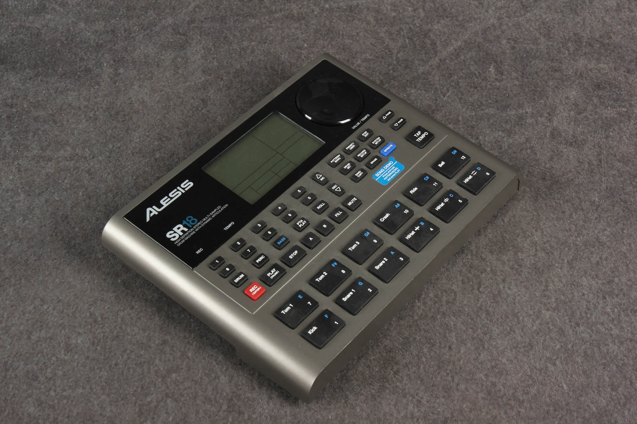 Alesis SR18 Drum Machine Portatile - Con 500 Suoni, 12 Pad Sensibili E Effetti - Foto 2